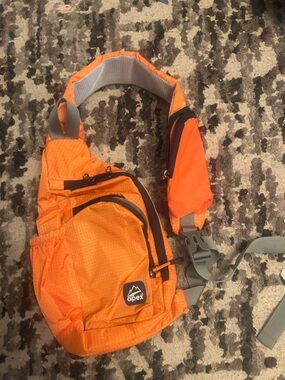 Apex Bright Orange Crossbody Sling Pack